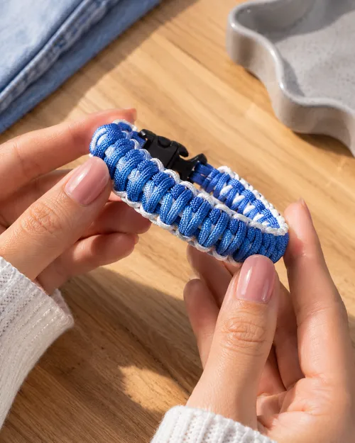 Pulseira de Macramê