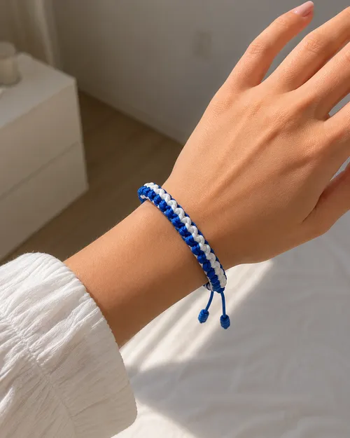 Pulseira de Macramê